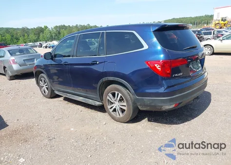 2017 Honda Pilot Ex-L из США, поврежденный, VIN 5FNYF5H76HB003546